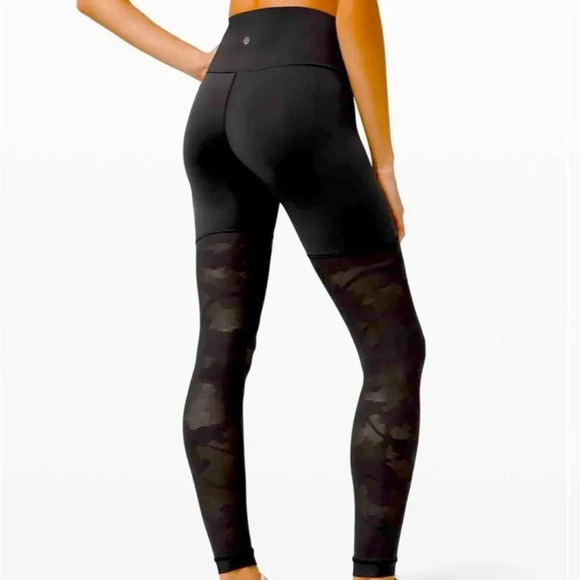 Lululemon sz 4 Sheer Will High-Rise Tight 28" *Camo
Black great pre owned cond - Picture 2 of 16